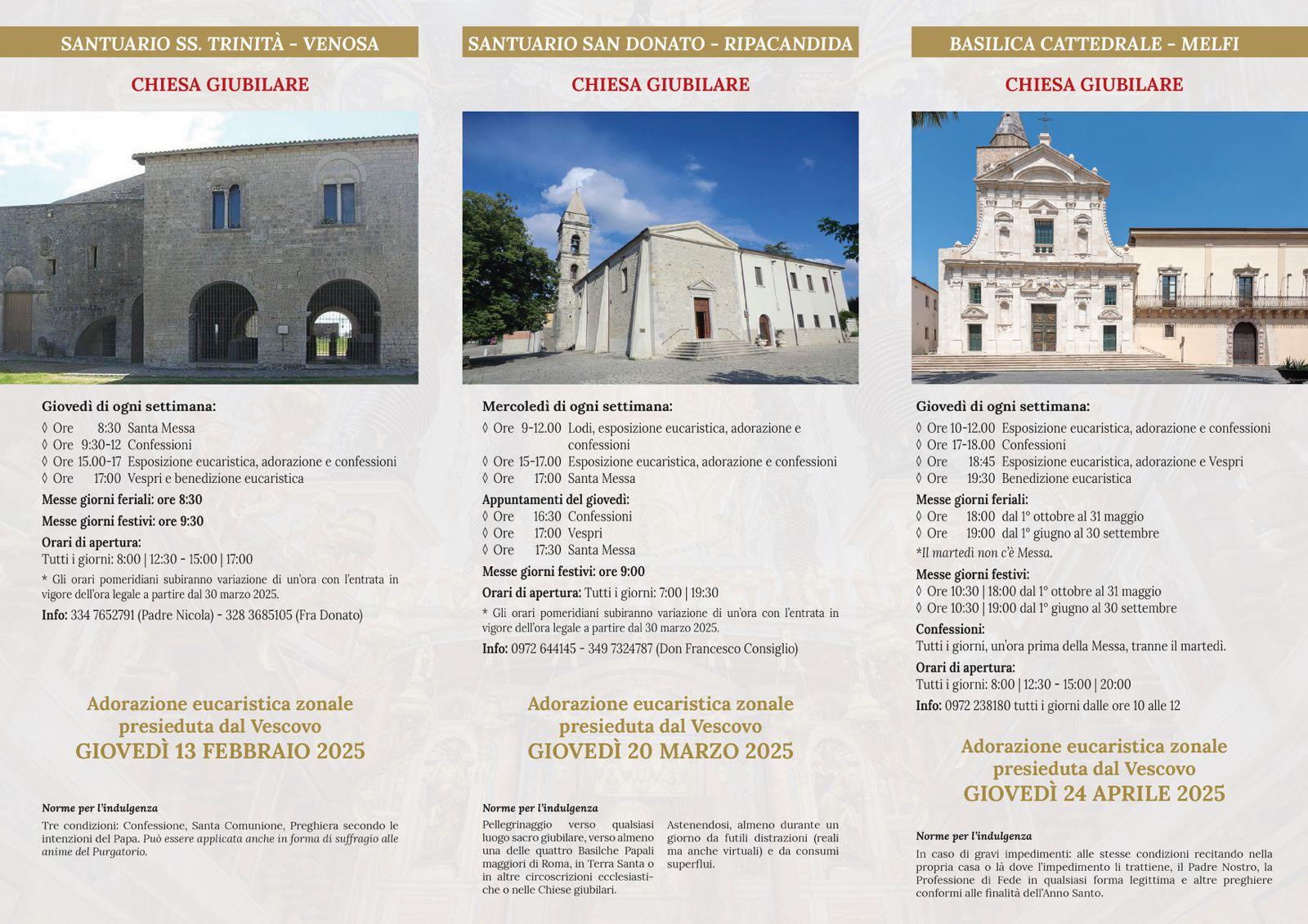 Le chiese giubilari