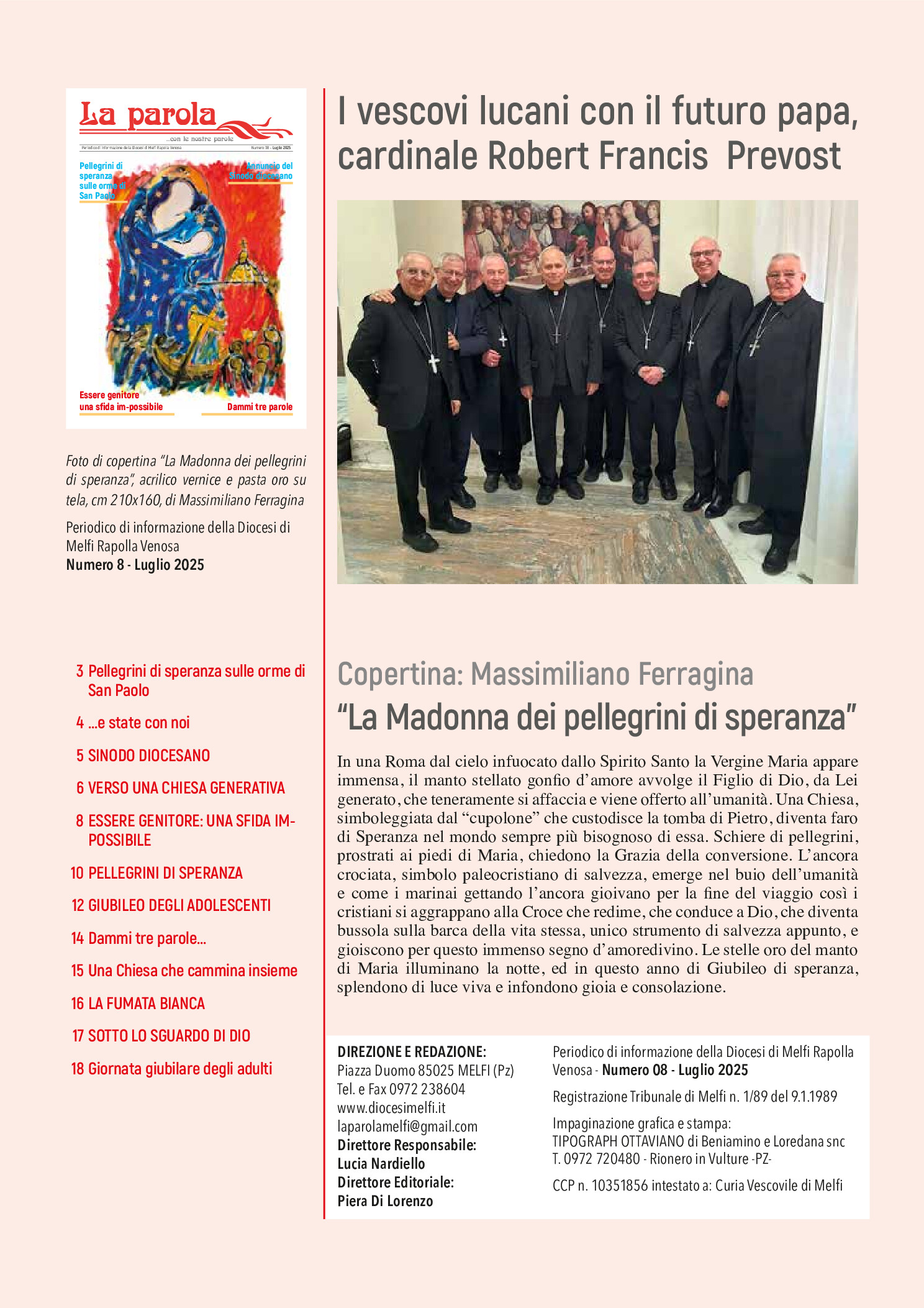 Indice La parola N.8